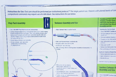 Halyard 97020 24-Hour Oral Care Kit with Ballard Technology